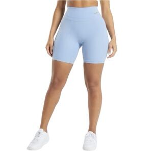 Gymshark Whitney Cycling light blue shorts size XS